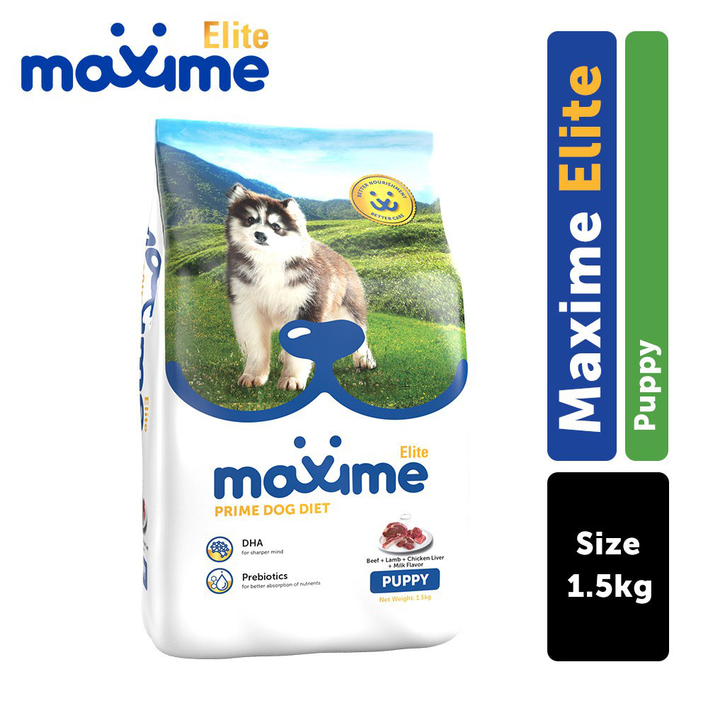 Maxime Elite Dry Dog Puppy 1.5kg