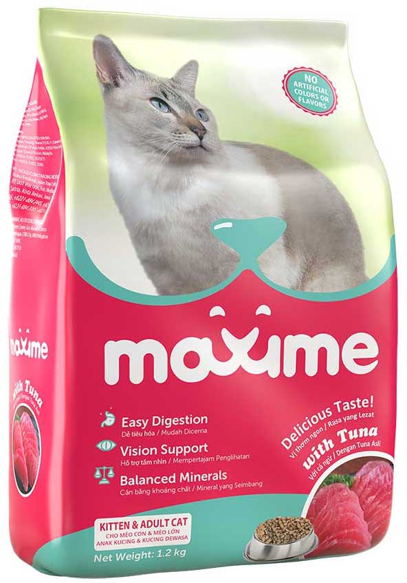 Maxime Cat Food – Kitten & Adult – Tuna Flavor