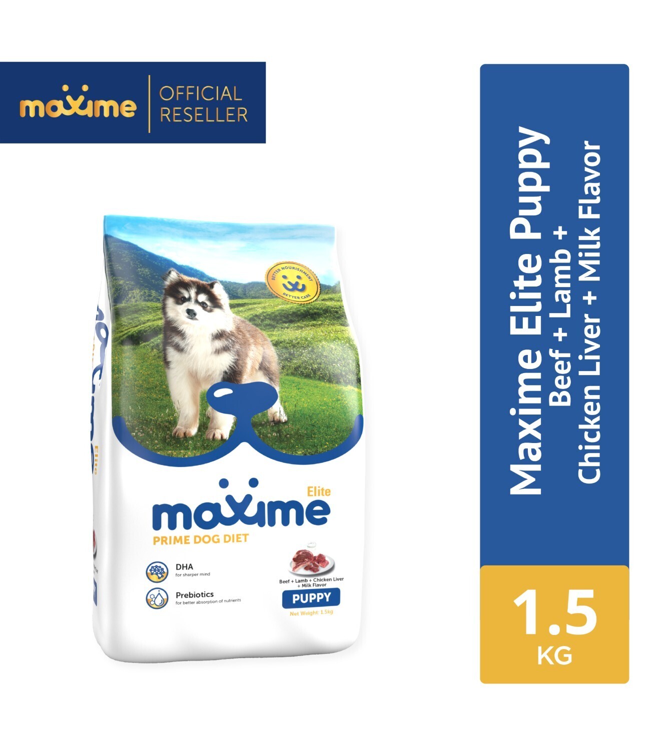 Maxime Elite Puppy Product catalog