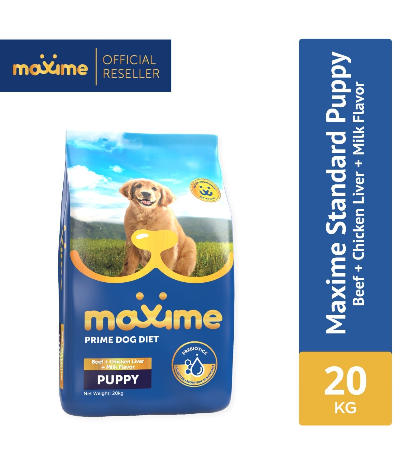 Maxime Dog Food Beef Chicken Milk 20kg Product Catalog